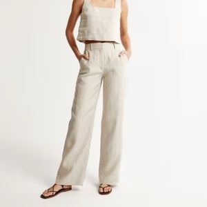 Abercrombie and Fitch Linen pants